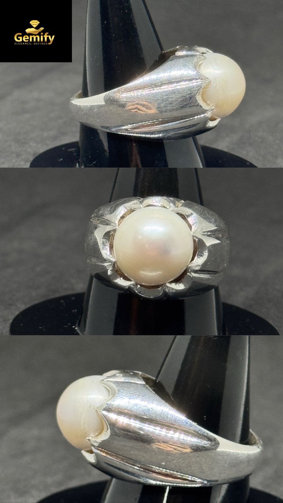 Original Pearl (Moti) Men's Ring